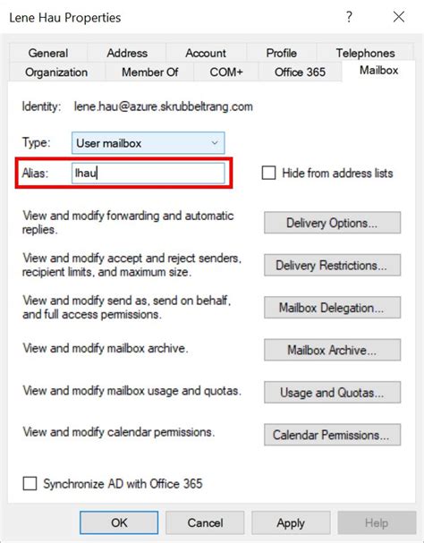 mailnickname|powershell mailnickname.
